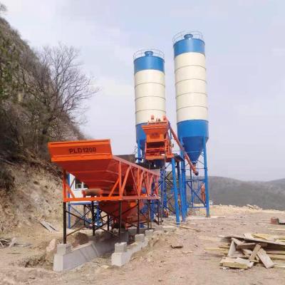 China Building Material Stores 35m3 h Precast Concrete Plant Equipment Supplier Batch Calibration for sale