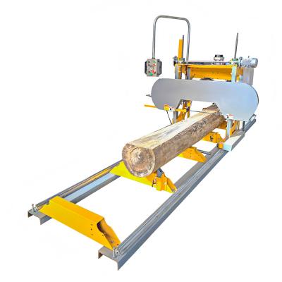 China Horizontal Automatic Woodworking Band For Sale Mini Sawmill Machine China Portable Small Wooden Sawmill for sale