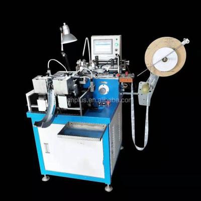 China Multifunctional Automatic Label Factory Label Weaving Cutting And Folding Machine for sale