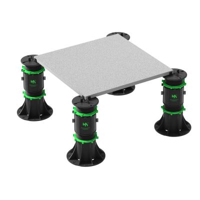 China Modern Accessories Floor Paving Leveling Feet Adjustable Plastic Raised Floor Pedestal For Roof for sale