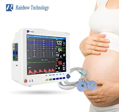 China 220V 9 Parameter Multi Parameter Maternal Fetal Monitor For Pregnent Women zu verkaufen