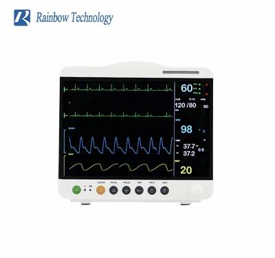 China 2000 Piece Trend And Data Storage 12 Inch Multi Parameter Patient Monitor for sale