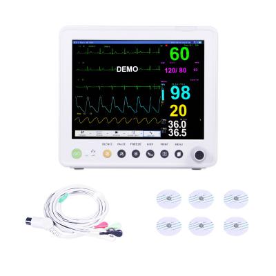 China Geduldige Monitor van het vervaardigingicu de Draagbare Vital Signs Monitors Multiparameter Patient Controlesysteem ECG Te koop