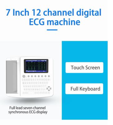 China Six Channel ECG Machine with Single / Multiple Leads & Internal / External Data Storage Te koop