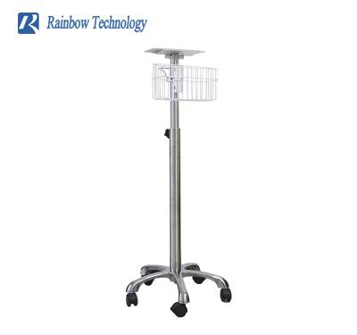 Chine Dispositifs médicaux hospitaliers Trolley pour le support à rouleaux de moniteur du patient à vendre