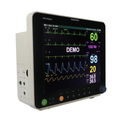 China RESP ECG NIBP 6 Hartmonitor van de Parameter de Geduldige Monitor ICU 12,1 Duim Te koop