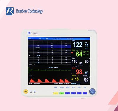 China Leichter fötaler Monitor CTG bearbeiten Farbe-TFT LCD-Anzeigenantidefibrillator maschinell zu verkaufen