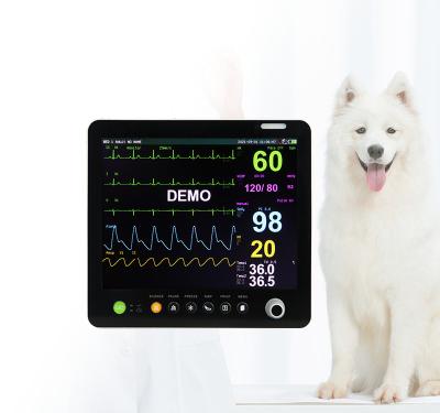 Chine Moniteur vétérinaire de surveillance de CCU d'ICU de paramètre multi vétérinaire de l'équipement ECG à vendre