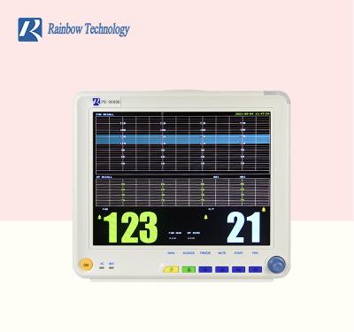 China ISO bescheinigte fötales Herz Rate Monitor Anti ESU eine 12,1 Zoll-Farbe-TFT-Anzeige zu verkaufen