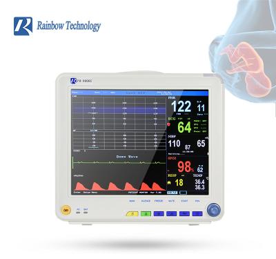 China 12,1 Parameter-fötale Überwachungsmaschine 6.3kg des Zoll-fötale FHR des Monitor-9 zu verkaufen