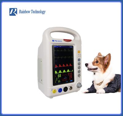 China De lichtgewicht Veterinaire compacte Veterinaire ECG Machine van de Temperatuurmonitor Te koop