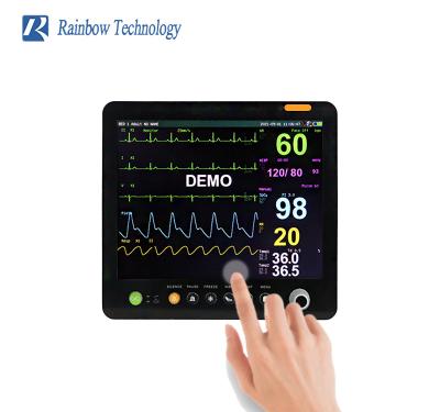 中国 15インチのMulti変数Patient Monitor Low Power Touch Screen ICU Vital Signs Monitor 販売のため