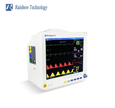 Cina multi monitor del lato del letto dei cavi ICU di Vital Sign Monitor 3-5 di parametro 220V in vendita