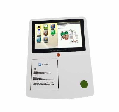 Chine Machine médicale des canaux multi ECG de la langue 3 comprenant le papier thermosensible de 80mmx20m à vendre