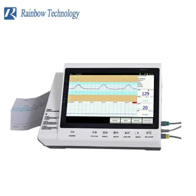 中国 3変数双生児CTGのプリンターが付いている胎児の心拍数のモニターのCardiotocography機械 販売のため