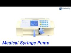 Electric Medical Syringe Pump 20VA Auto IPX4 Rechargeable Safe