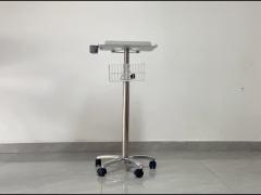 Aluminum Alloy Hospital Patient Trolley 5-Wheel Lightweight With Brake