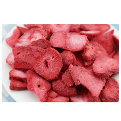 China Health Dry Snack Freeze Dried Fruit Chips Strawberry Fruit Prices for sale