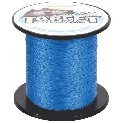 China Justron Float Marker 100m Strong Superb 8 Strands PE Braided Fishing Line Wholesale Multicolor PE Fishing Tackle for sale