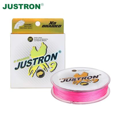 China Super long tensile 500m Japan 9 strand fishing line pe float locator braided multifilament fishing line for sale