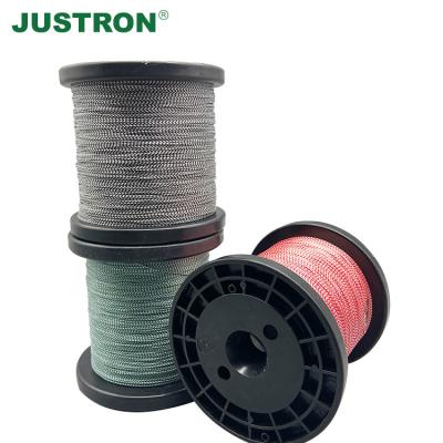 China Justron 500m Wholesale Float Locator Camouflage Braided Fishing Line for sale