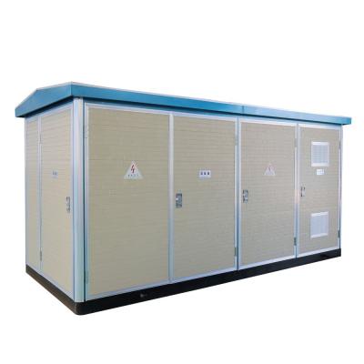 China Outdoor Preinstalled Compact Transformer Substation Box for High Voltage Distribution for sale