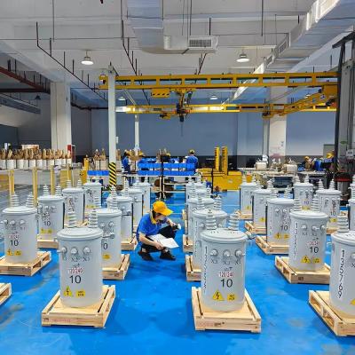 Chine Numéro de bobine 2 Transformateur de distribution monophasé 25KVA 50KVA 100KVA monté sur pôle à vendre