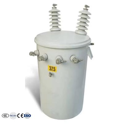 China Transformador toroidal lleno de aceite de baja pérdida de 50 kva 75 kva de fase única de 4160V a 240/120V en venta