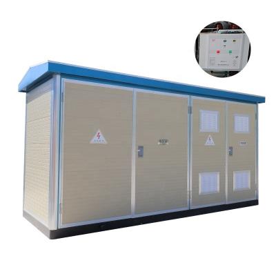 China YB Type Box Substation 10KV Outdoor Power Distribution Compact Kiosk Transformer Equipment for sale