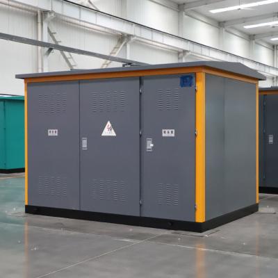 China Transformador elétrico revestido de metal para exterior MV 1250KVA 15/0.4KV para subestação de caixa 1200 à venda