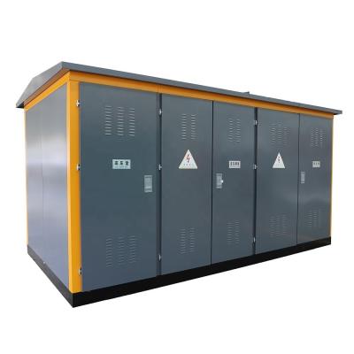 Chine Sous-station de transformateur de distribution d'électricité à cube compact de 6,6 KV 11 KV 33 KV à vendre