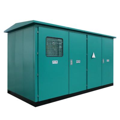 중국 400KVA 630KVA 10/0.4 KV 야외 컴팩트 트랜스포머 모바일 전기 상자 서브 스테이션 판매용