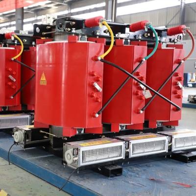 China Transformador de refrigeración por aire de tipo seco de tres fases de 10 kV 800 kVA con certificación ISO9001 en venta