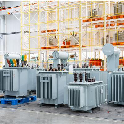 China Transformadores sumergidos en aceite de alta tensión 100/20 kV 30kVA-1600kVA con alta frecuencia en venta