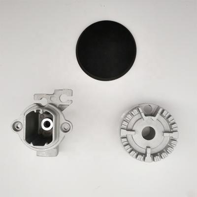 China Household cooktop parts gas stove parts burner lpg gas stove part whole for sale