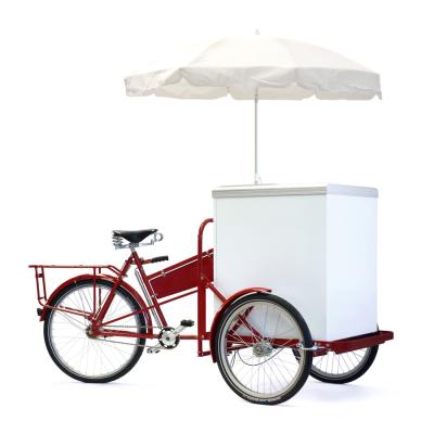 China Winery Factory Directly Supply Mobile Food 3 Wheel Tricycle Bike Ice Cream Bike for sale