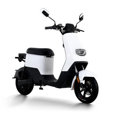 China Cheap High Speed ​​Electric Scooter 48V 12AH Electric Motorcycle With Pedals Disc Brake Max 200KG for sale