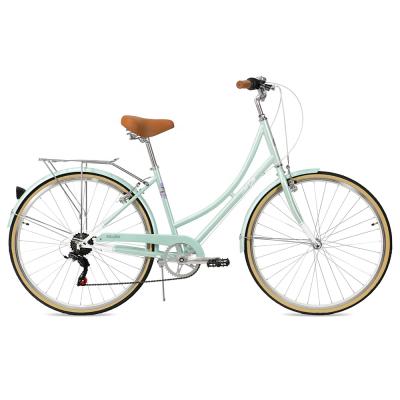 China Hot Selling Fast Delivery Aluminum Alloy 26 Inch 7 Speed ​​Classic Dutch Ladies City Bike Vintage Dutch Bicycle For Women Bike for sale