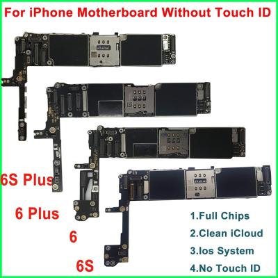 China Mainboard Unlocked Original Used iPhone 6 Motherboard iPhone 6 Mainboard With Touch ID for sale