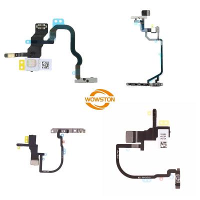 China Mobile Phone Power Flex Cable With Bracket For iPhone X XR XS Max iPhone X XR XS Max Power Flashlight Flex For for sale