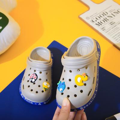 China 2021 New Baby Boy and Girls Anti-slippery EVA Garden Shoes Cartoon Sandals Fashion Children Slides Slippers for Children Clogs for sale