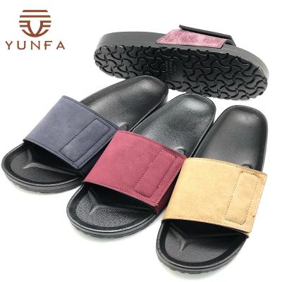 China Wholesale Popular Unisex Adjustable Top Outdoor Beach Slider Slippers Flat Men Antiskid PVC Slippers Home Shoes Sandals For Women for sale