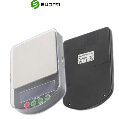 China WITH COVER gold portable high scale digital diamond above low load battery indicator pocket scale for sale