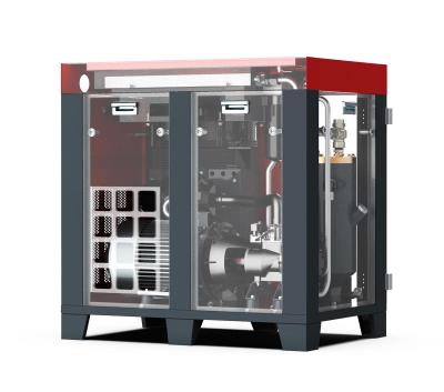 China 7.5kw 11kw 15kw 10hp 15hp 20hp Sollant SLT Series Lubricated Screw Air Compressor for sale