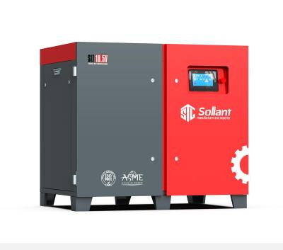 China Lubricated direct drive 25hp 18.5kw rotary screw air compressor price for sale for sale