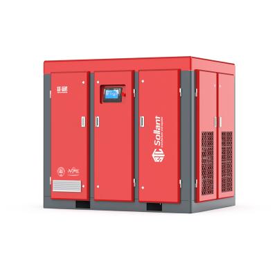 China Lubricated Air Compressor Energy Saving Stationary Two Stage Two Stage Air Compressor for sale