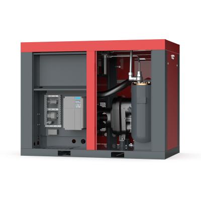 China Lubricated 37kw Save Silver Energy Inverter Two Stage Air Compressor for sale