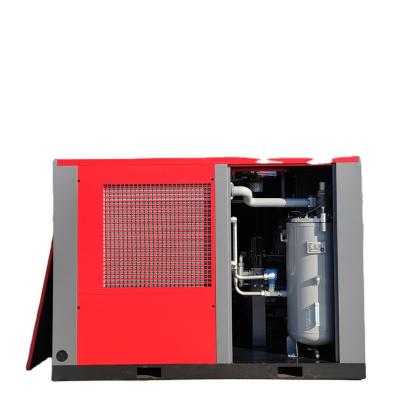 China Sollant Hot Sale Lubricated 120L Screw Two Stage Air Compressor for sale