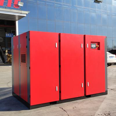 China Sollant Compressor Lubricated Two Stage Air Compressor 90KW 20.8m3/min 19.8m3/min 17.5m3/min 14.3m3/min for sale