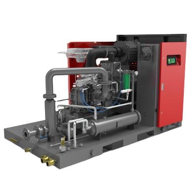 China 30KW Oil Free Water Lubricated Double Screw Oil Free Compressor Air Compressor Manufacturer for sale